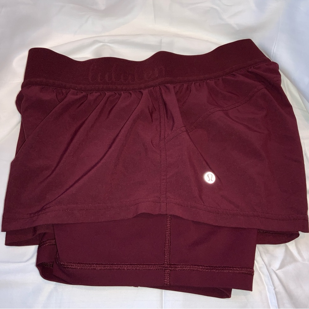 LULULEMON ATHLETICA Running Shorts, Size 4